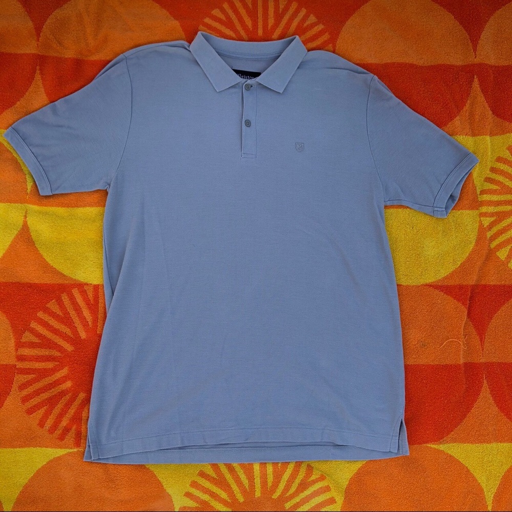 Light Olive Green Brixton Polo Shirt